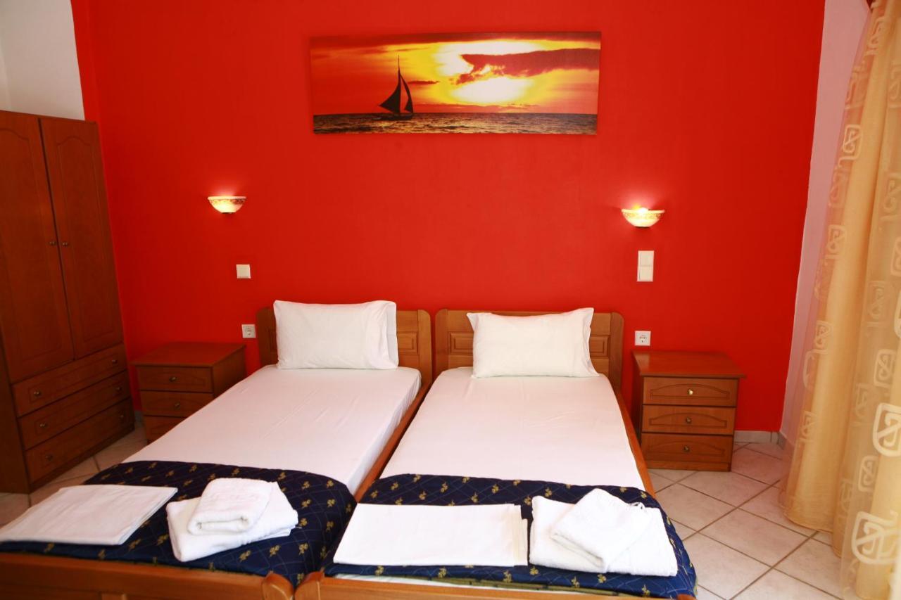 Poseidon Hotel Ammoudia Exterior foto