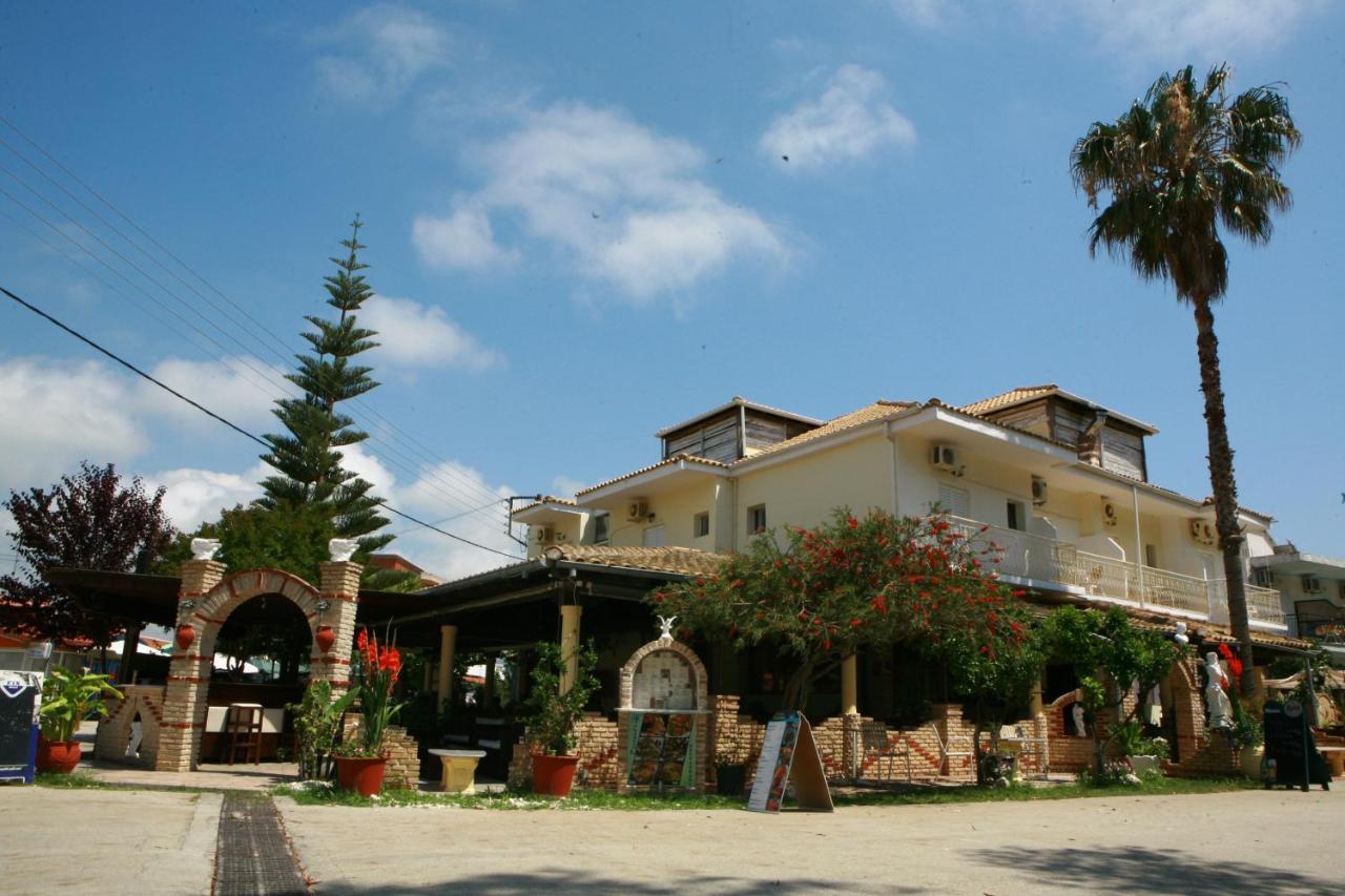 Poseidon Hotel Ammoudia Exterior foto